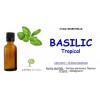 Huile essentielle de basilic tropical