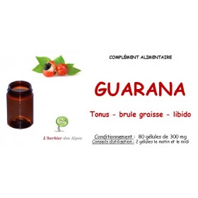 Gélules de guarana
